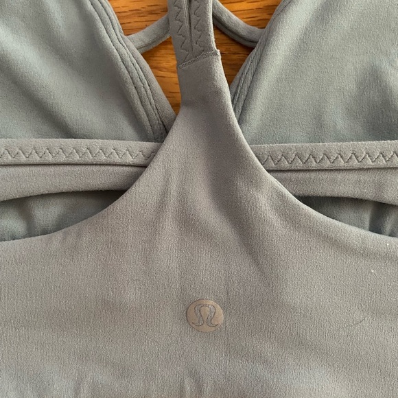 Lululemon strappy blue align bra - Picture 3 of 4